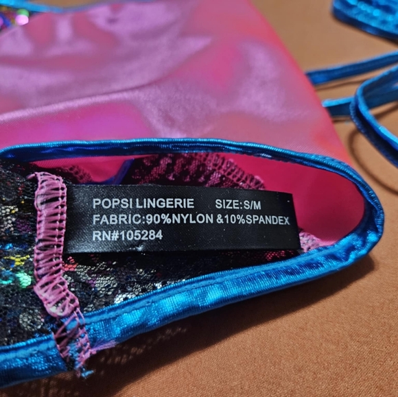 HI-NECK HALTER SETW/SEQUINS Dance Outfit - Picture 7 of 13